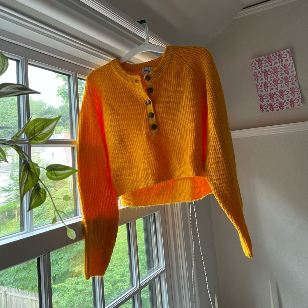 Orange urban outfitters sweater size S